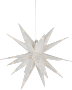 3D-tähti LED 50 cm, ulko- ja sisäkäyttöön Northlight