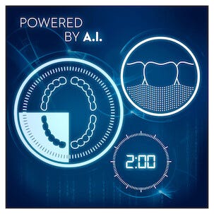 Oral-B Genius X 20200S, Rose Gold elektrisk tannbørste