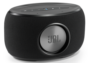 Kaiutin, jossa puheassistentti JBL Link 300