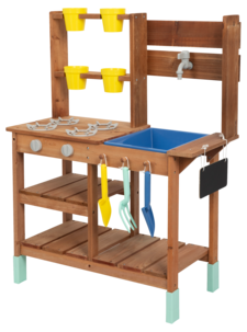 Lekbord utekök barn, med vatten, från 3 år