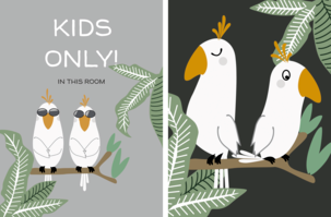 Poster Kids 30x40 cm, 2-pack