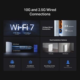 TP-Link Archer BE450 WiFi 7-router BE6500