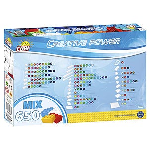 Byggklossar blandade bitar, Cobi