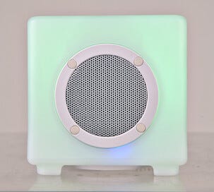 Högtalare med LED-belysning