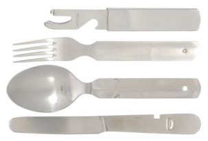 Campingbestick 4 delar