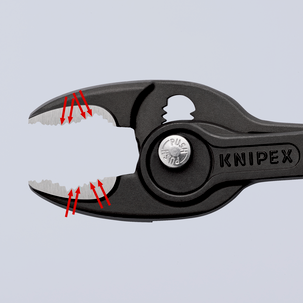 Knipex muttertång TwinGrip, 200 mm