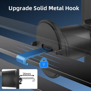 Luftventilfäste för mobilhållare bil med kulbas