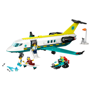 LEGO City Luftambulansefly med medisinsk laboratorium 60465, 6 år