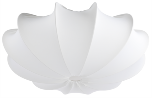 Tekstiltrukket taklampe, 55 cm, Northlight