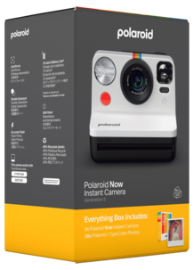 Polaroid Now Gen. 2 kamera med filmpaket, 16 bilder