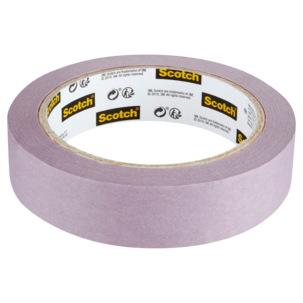Scotch gul maskeringsteip for ømtålige overflater, 24 mm × 41 m