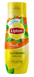 SodaStream Lipton Peach smakkonsentrat, 440 ml