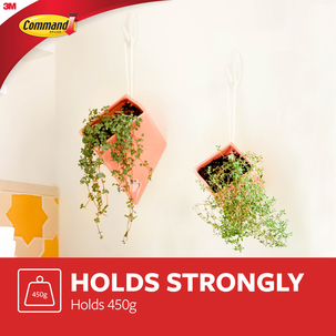 Command selvheftende kroker design, 2-pakning