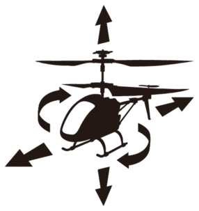 Syma Mini Heli radiostyrt helikopter, oppladbart, fra 8 år