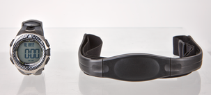 Pulsklocka med bröstband