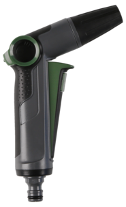 Sprutpistol vatten, med justerbar strålbild