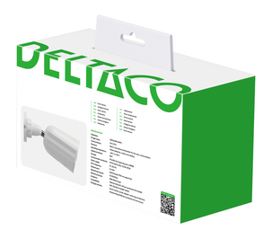 Deltaco SH-IPC17 overvåkningskamera utendørs wifi FullHD
