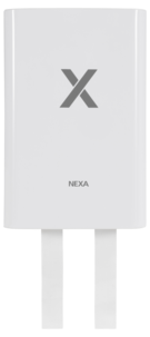 Nexa brandfilt i fodral, 120x120 cm, vit