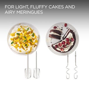 Kenwood QuickMix+ elvisp med degkrokar, HMP50.000WH 