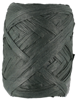 Presentsnöre på rulle, papper, grön, 20 m