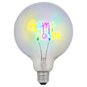 LED-lampa med lysande motiv E27 4 W dimbar