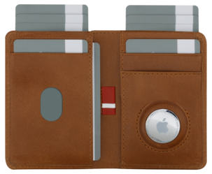 Kortholder i skinn med RFID, dbramante1928 Billund AirTag