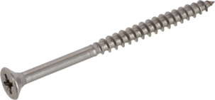 Forsenket treskrue A2