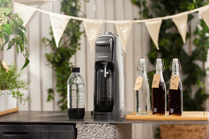 SodaStream Jet Black Mega pack, kolsyremaskin 