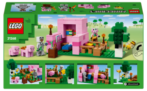 LEGO Minecraft Griskultingens hus 21268, från 7 år