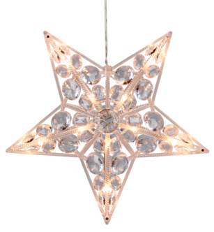 Adventsstjärna med prismor 30 cm Northlight