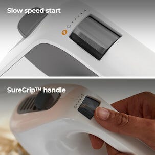 Kenwood QuickMix+ elvisp med degkrokar, HMP50.000WH 