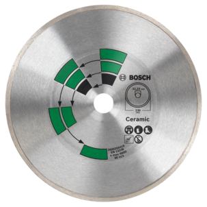 Diamantkapskiva för kakel 125 mm, Bosch