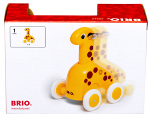 Brio giraff Push & Go, från 1 år