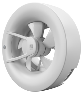 Flexit Bodo Supreme tyst badrumsfläkt med fuktsensor