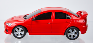 Radiostyrd bil och helikopter