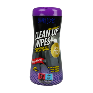Smart Gloss våtservetter rengöring, 40-pack