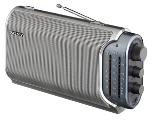 Portabel AM/FM-radio Sony