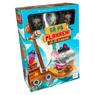 Gå på Plankan! Barnspel 2–4 spelare, från 5 år