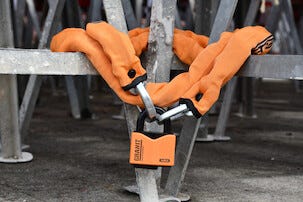 Abus låskätting 9KS200 orange 2 meter, klass 3