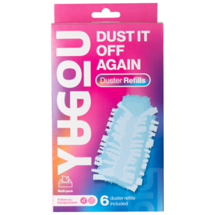 Yugou Dust It Off Again Pölyhuiskan vaihtopää, 6 kpl
