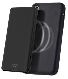 Ercko mobildeksel med powerbank for iPhone 8/SE 2020