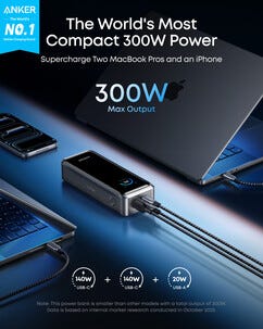 Anker Prime powerbank 26 250 mAh 300 W