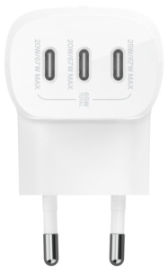 Belkin BoostCharge hurtiglader USB-C 67 W, 3 porter
