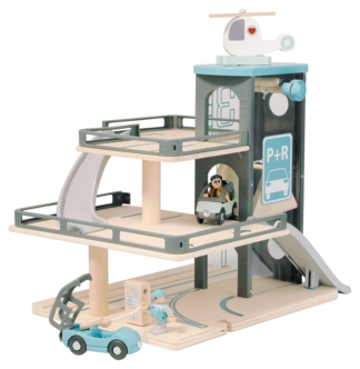 Parkeringshus i tre, fra 3 år