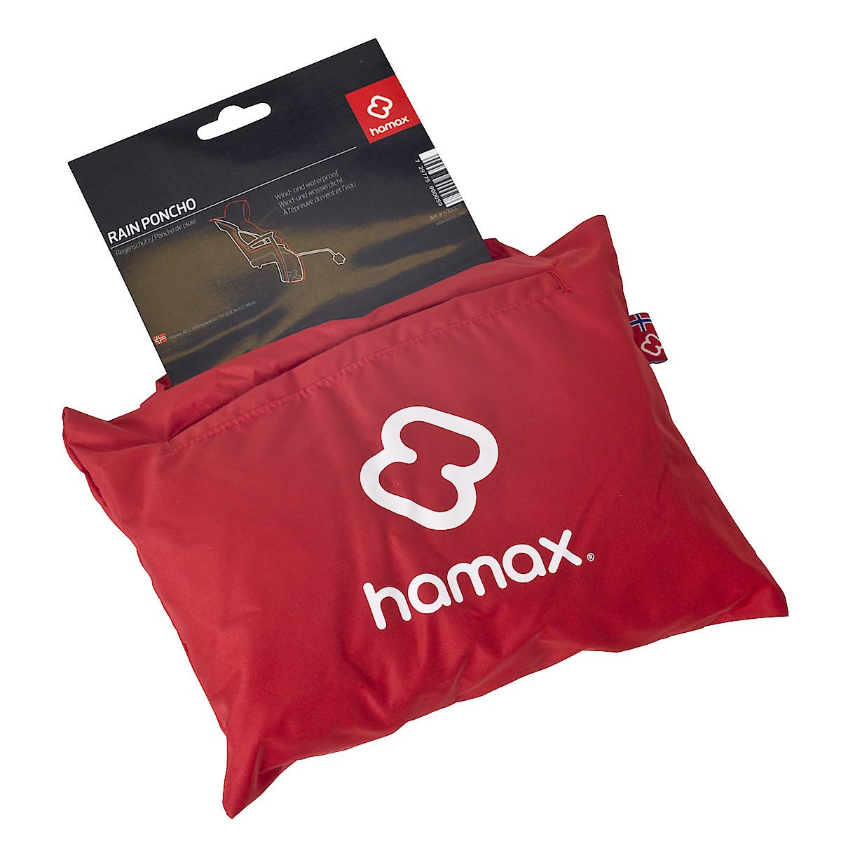 Regnponcho till cykelsits, Hamax | Clas Ohlson Cykelsits Hamax Kiss | Clas Ohlson