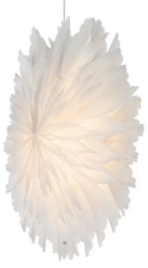 Paperitähti kukka valkoinen 50 cm, Northlight