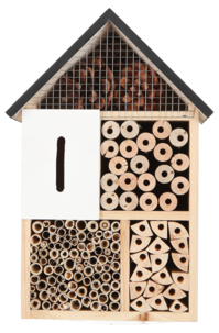 Insektshotell med tre våningar