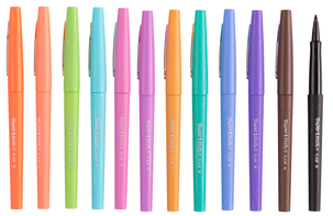 Pennor Fineliner Paper Mate Flair Candypop, 12-pack