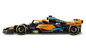 LEGO Speed Champions 2023 McLaren Formula 1 -kilpa-auto 76919, yli 9-vuotiaille
