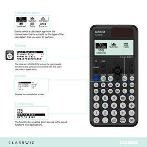 Casio FX-85CW ClassWiz Funktiolaskin peruskouluun / lukioon